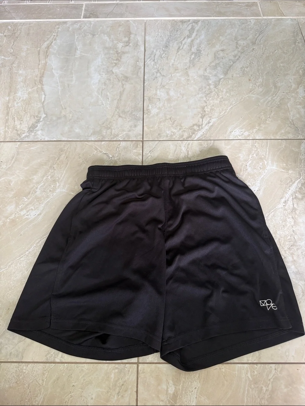 H&M Black Men's Athletic Shorts with Small Logo